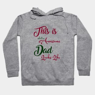 This Is What An Awesome Dad Looks Like Hoodie